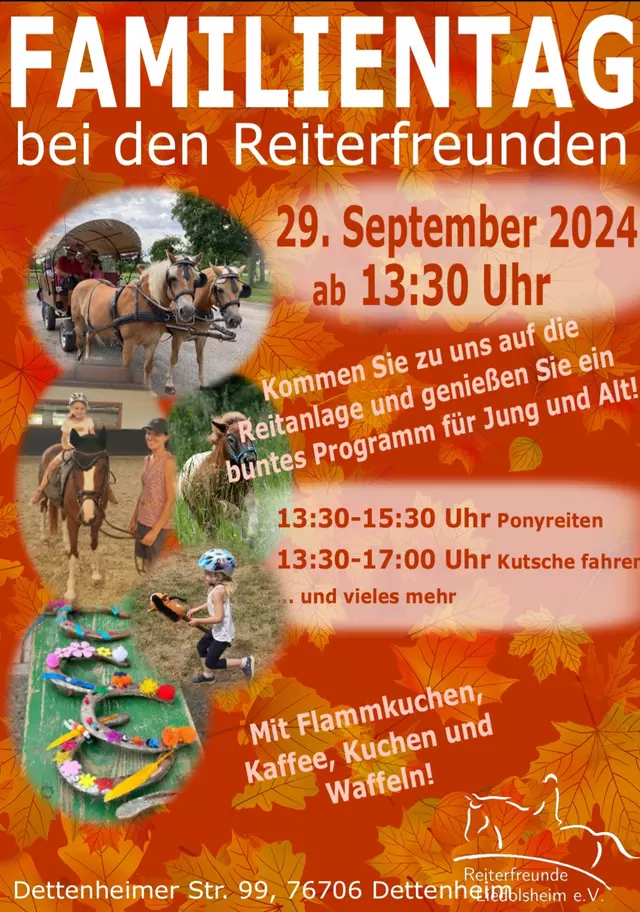 Familientag bei den Reiterfreunden