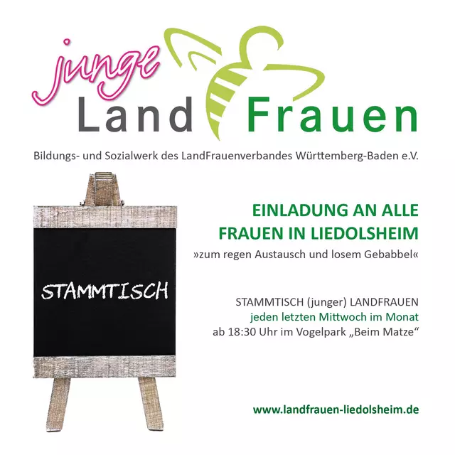 Stammtisch (junger) LandFrauen